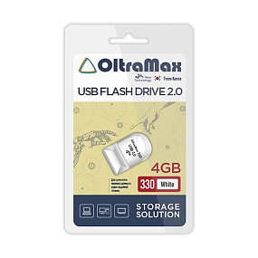 4Gb OltraMax 330 белая 2.0
