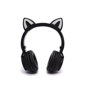 Bluetooth-наушники с ушами Borofone BO18 полноразмерные черные