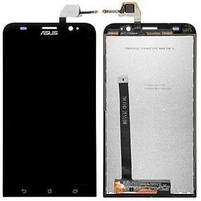 Дисплей для телефона Asus ZenFone 2 (ZE551ML) в сборе с тачскрином Черный
