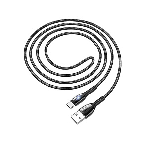 Дата кабель Type-C - USB Hoco U89 1,2м 3А черный