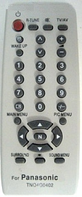 ТВ пульт PANASONIC TNQ4G0402 (TV)