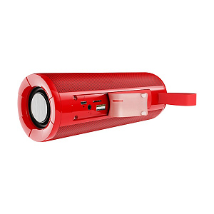 Колонка Borofone BR1 (Bluetooth/MicroSD/USB/FM/AUX) 10W красная