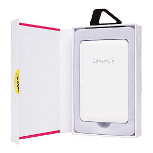 Портативное зарядное устройство Awei P84K 10400mAh белый