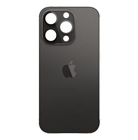 Задняя крышка iPhone 14 Pro Max (стекло) черный - orig fabric