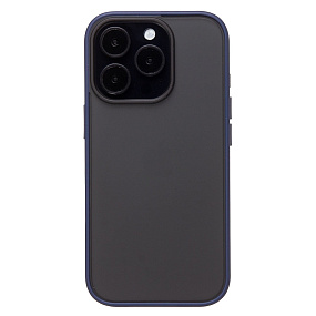 Кейс iPhone 16 Pro силикон PC035 черный