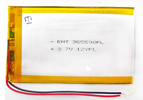 АКБ универсальная 365590p 1650 mAh (3.6*55*90)