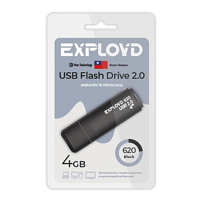 4Gb Exployd 620 черная 2.0