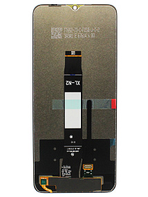 Дисплей для телефона Xiaomi Poco C51 в сборе с тачскрином Черный - Оригинал 100