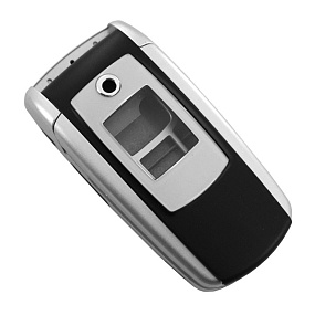 корпус для телефона Samsung E700 (черн/серый)