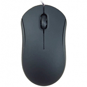 Мышь проводная Ritmix ROM-111 черная USB 1.2м (УЦЕНКА) тех.пак.