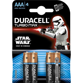 Батарейка ААА Duracell Turbo LR3 4BL 1шт