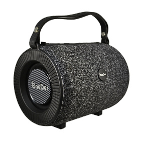 Колонка OneDer V3 (Bluetooth/MicroSD/USB/FM/AUX) черная