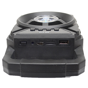 Колонка RS-315 (Bluetooth/MicroSD/USB/FM/AUX) 5W черная