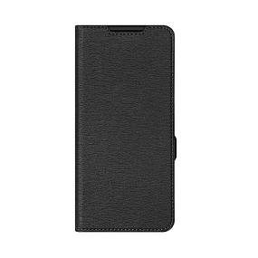 Чехол-книжка DF под кожу Xiaomi Redmi Note 12 4G черный
