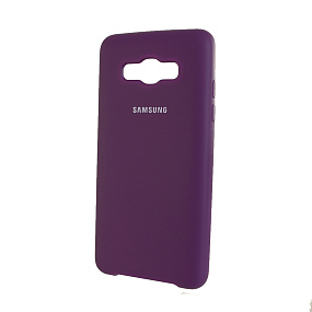 Силиконовый чехол для Samsung G570 Galaxy J5 Prime оригинал фиолетовый