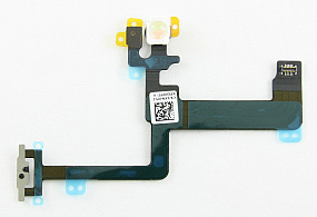 Шлейф iPhone 6 Plus на кнопку включения/микрофон/вспышка