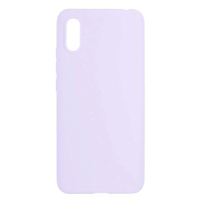 Силиконовый чехол Xiaomi Redmi 9A светло-фиолетовый