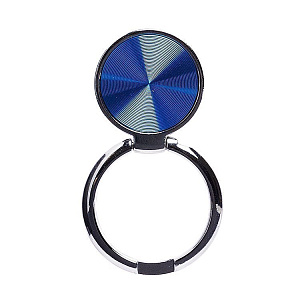 Держатель для телефона на палец Popsockets Ring PS5 (007) синий