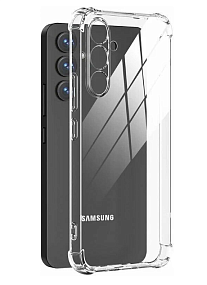 Силиконовый чехол для Samsung A245 Galaxy A24 4G прозрачный