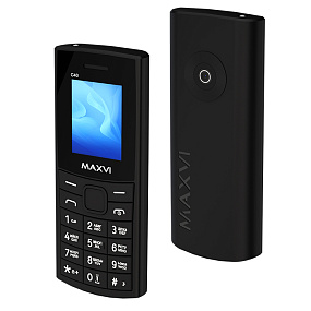 Мобильный телефон Maxvi C40 Black 
