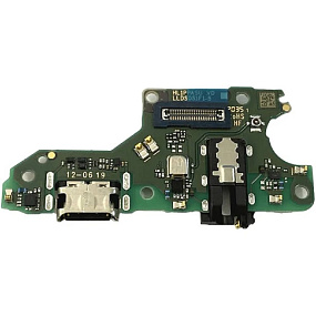 Шлейф Huawei Honor 10X Lite/P Smart 2021 плата на системный разъем/разъем гарнитуры/микрофон