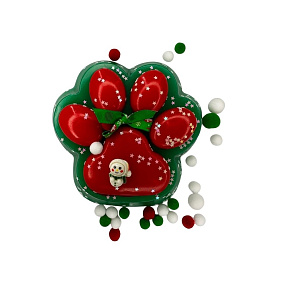 Игрушка антистресс "Лапки" большие новогодние