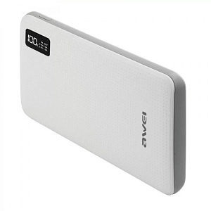 Портативное зарядное устройство Awei P56K 30000mAh белый