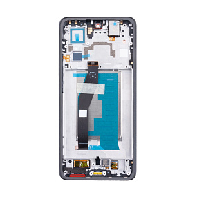 Дисплей для телефона Xiaomi 14T (2406APNFAG) модуль с рамкой Черный - Оригинал