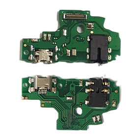 Шлейф Huawei Honor 9 Lite плата на системный разъем/разъем гарнитуры/микрофон