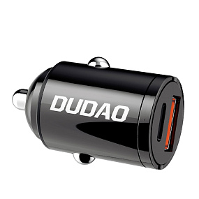 АЗУ-USB-Type-C Dudao R3Max 2 выхода 48W QC3.0 черный