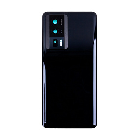 корпус для телефона Xiaomi Poco F5 Pro (23013PC75G) Задняя крышка Черный - Премиум