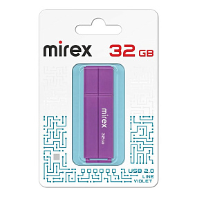 32Gb Mirex Line фиолетовая 2.0