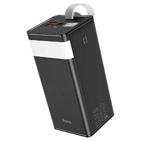 Портативное зарядное устройство Hoco J86A 2USB/Micro/Type-C 22.5W 50000mAh черный