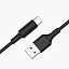 Дата кабель Type-C - USB Hoco X25 3A 1м черный