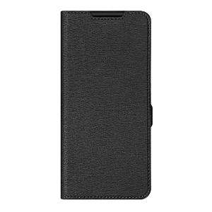 Чехол-книжка DF под кожу Tecno Spark 10 Pro черный