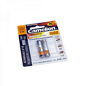 Аккумулятор AAA Camelion 1000mAh 2BL 1шт