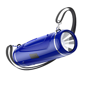 Колонка Borofone BR7 (Bluetooth/MicroSD/USB/FM/AUX) синий