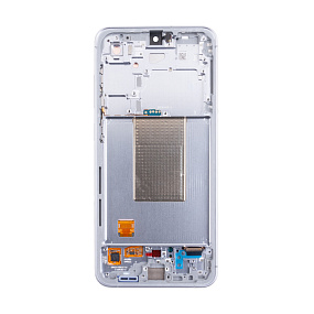 Дисплей для телефона Samsung S721B (S24 FE) модуль Серебро - Оригинал