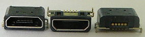Системный разъем Nokia N9/800/900 (microUSB)