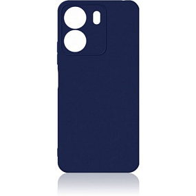 Силиконовый чехол Xiaomi Redmi 13C 4G/Poco C65 DF синий