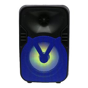 Колонка JBK-435 (Bluetooth/USB/TF/FM/AUX/TWS) 5W синяя
