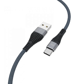 Дата кабель Type-C - USB TFN Forza CFZUSBCUSB1MWH 3A 1м белый