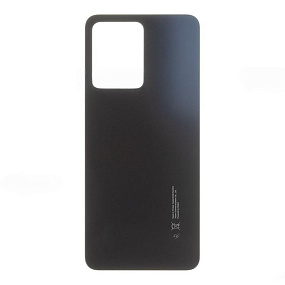 корпус для телефона Xiaomi Redmi Note 12 4G (23021RAA2Y) Задняя крышка Черный