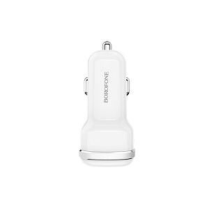 АЗУ-USB Borofone BZ13 2 выхода 2.4A белый