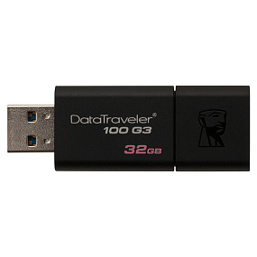 32Gb Kingston DT100-G3 черный 3.0