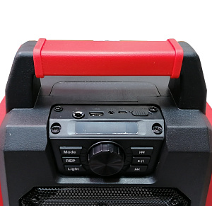 Колонка K29 (Bluetooth/MicroSD/USB/FM/AUX) красные