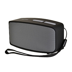Колонка N10U Musicbox ONE (Bluetooth/MicroSD/USB/FM/AUX) серая (УЦЕНКА) держит заряд 15 минут, Б/У