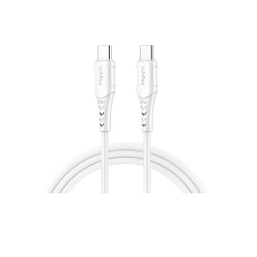 Дата кабель Type-C - Type-C VFan P05 60W 1м белый