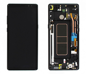 Дисплей для телефона Samsung N950F (Note 8) модуль Черный - Оригинал