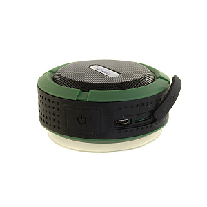 Колонка C6 (Bluetooth/MicroSD/USB/FM) зеленая